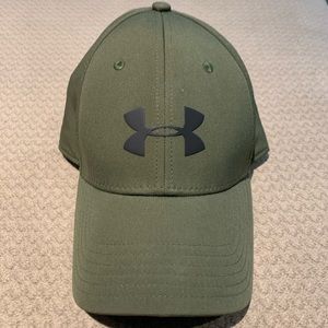 Olive Green Under Armour Hat
